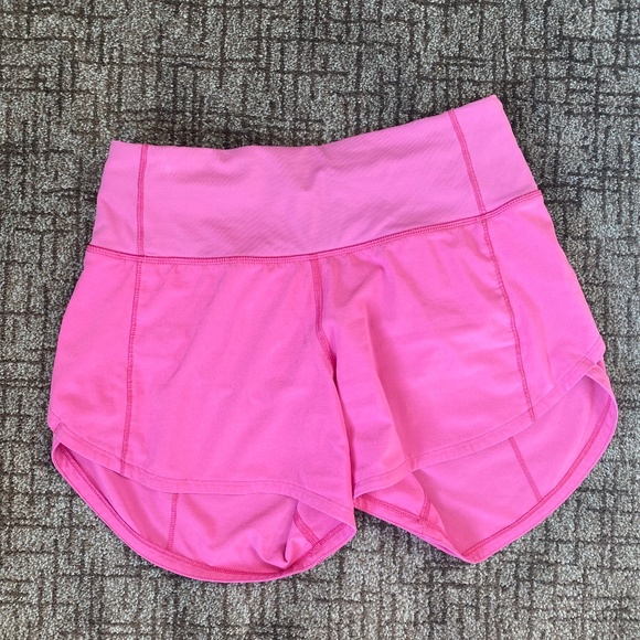 lululemon athletica Pants - Women’s lululemon speed up shorts Sonic pink
